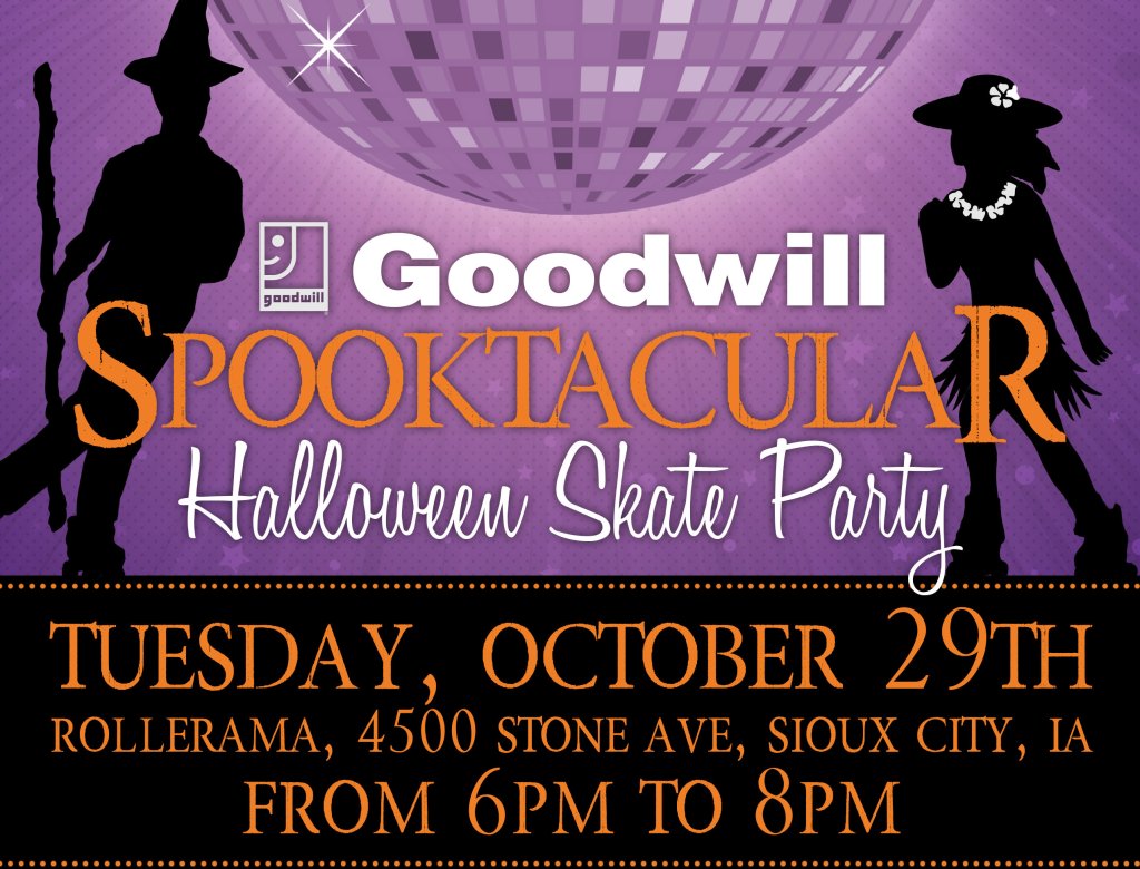 Goodwill of the Great Plains Spooktacular Halloween Skate Party