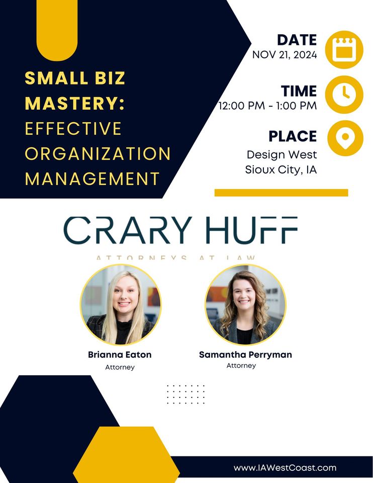 Small Biz Mastery: Effective Organization Management