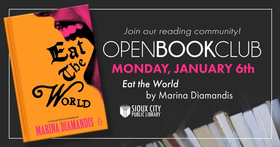 Open Book Club: Eat the World by Marina Diamandis