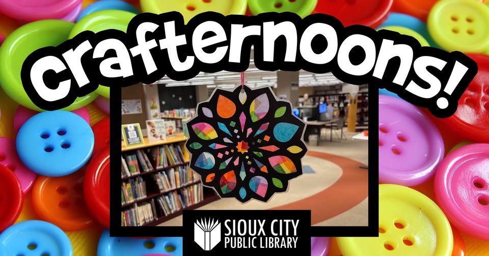 Crafternoons at the Library: Snowflake Suncatcher