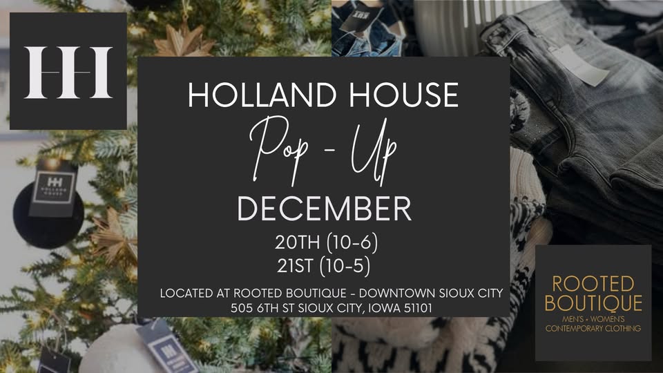 Holland House Pop Up Shop