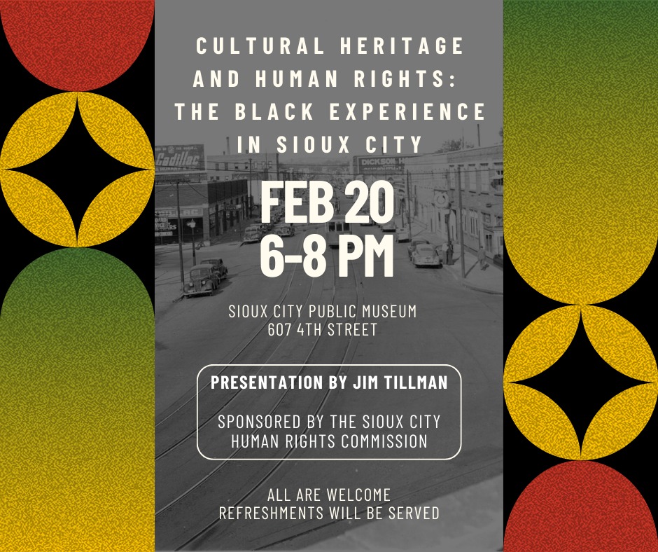 Cultural Heritage and Human Rights: The Black Experience in Sioux City