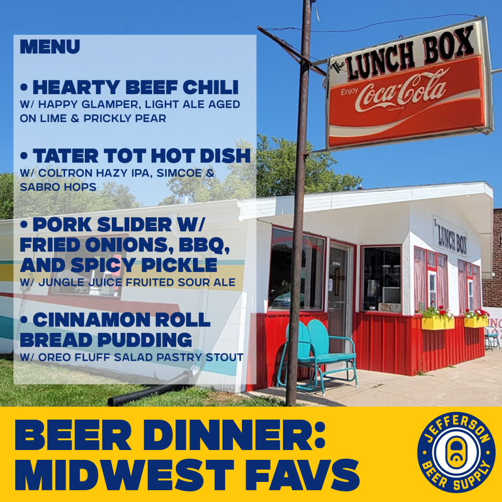 🍺🍴 Midwest Favs Beer & Food Pairing 🍴🍺