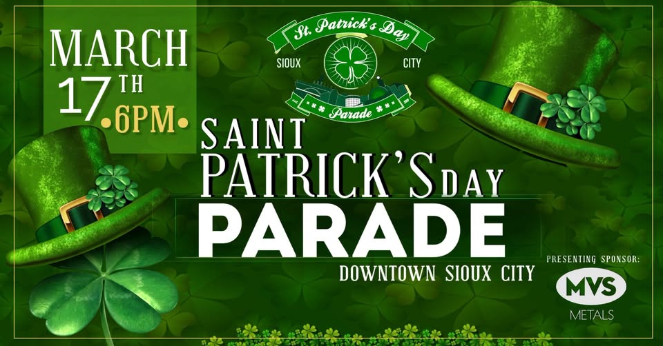 Sioux City St. Patrick’s Day Parade!