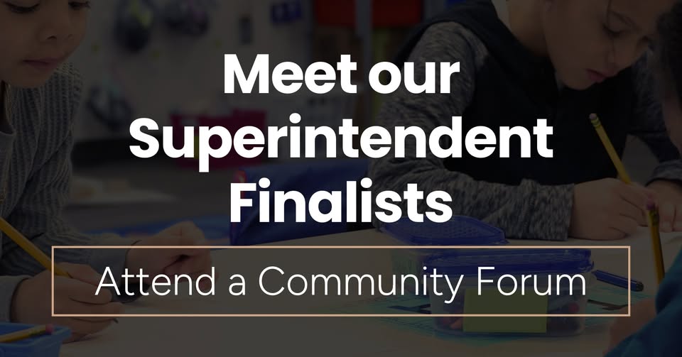 Community Forums for SCCSD Superintendent Finalists