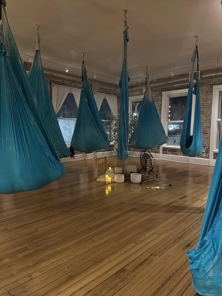 Pop Up Aerial Soundbath