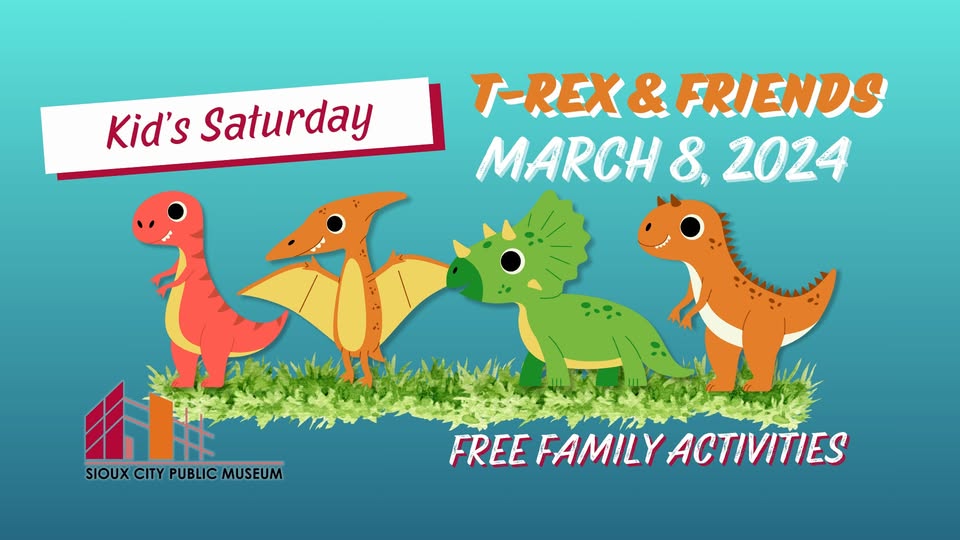 Kid’s Saturday: T-Rex & Friends