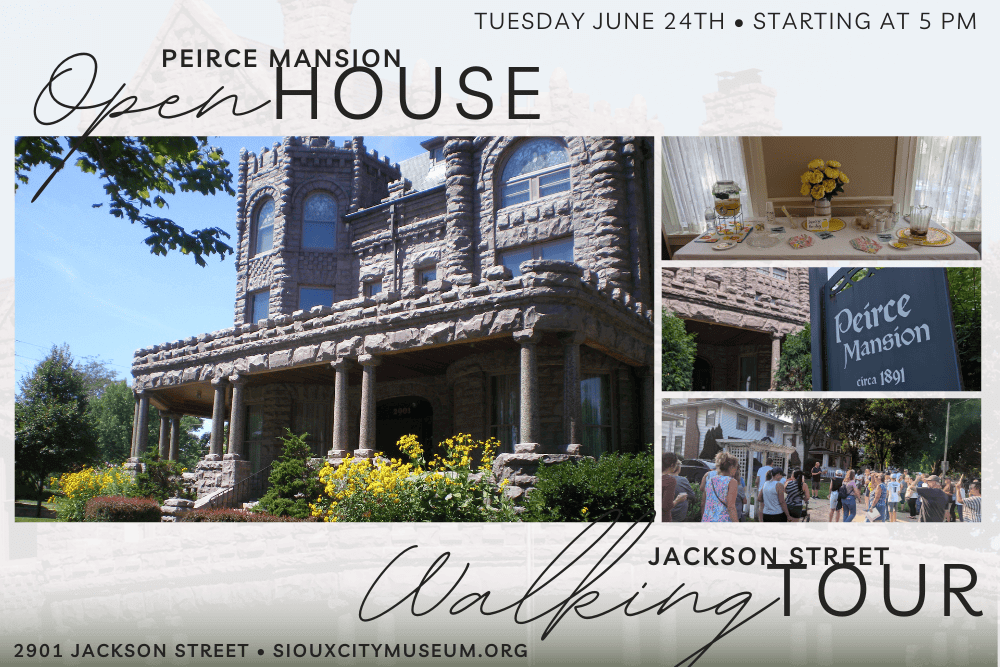 Peirce Mansion Open House & Jackson Street Walking Tour