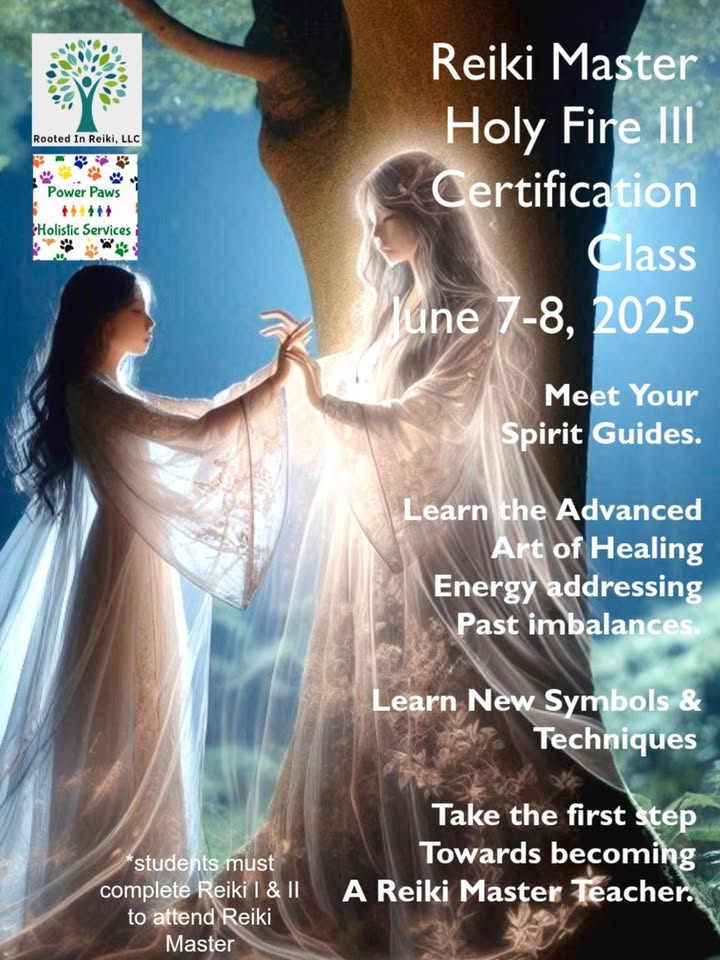 Reiki Master (Level 3) Certification