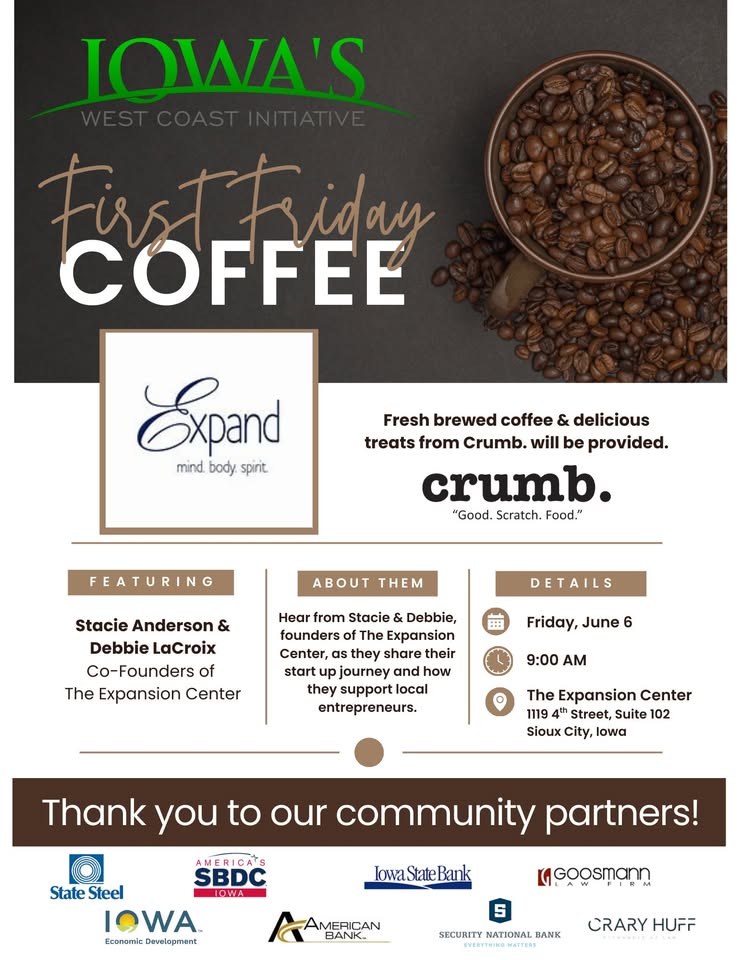 First Friday Coffee – The Expansion Center