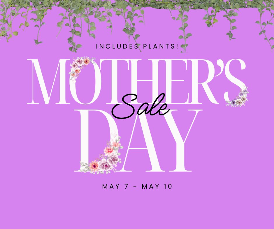 Bloom Mother’s Day Sale Bloom Mother’s Day Sale