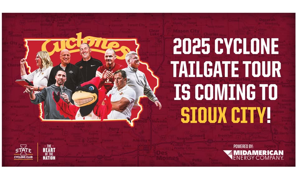 2025 Cyclone Tailgate Tour – Sioux City