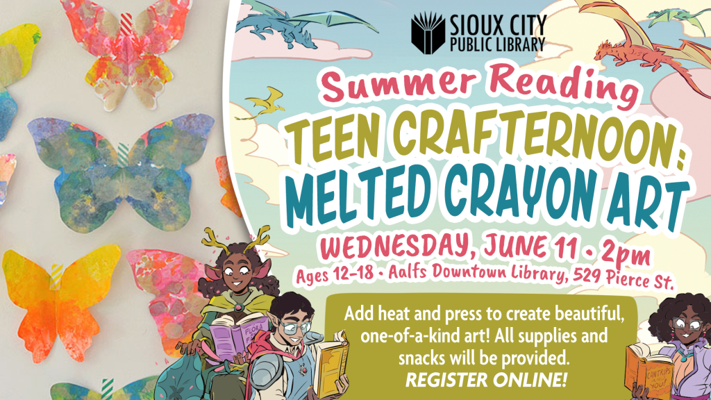 Teen Crafternoon: Melted Crayon Art
