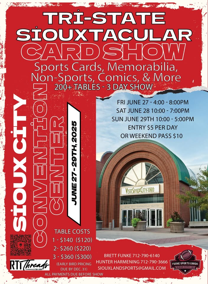 Tri-State Siouxtacular Card Show