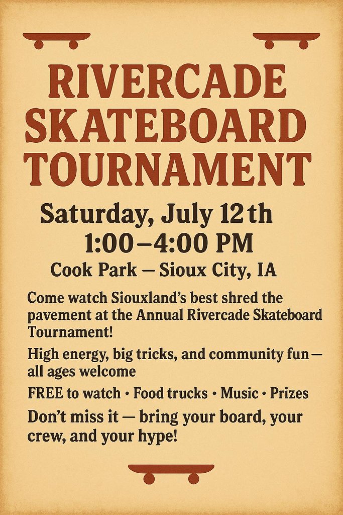 Annual Rivercade Andy Langin Memorial Skateboard Contest