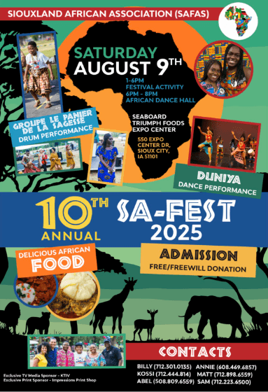 SA-FEST 2025: Siouxland African Festival