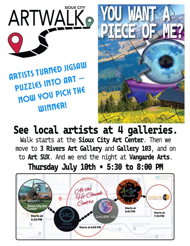 You Want a Piece of Me? ArtWalk!