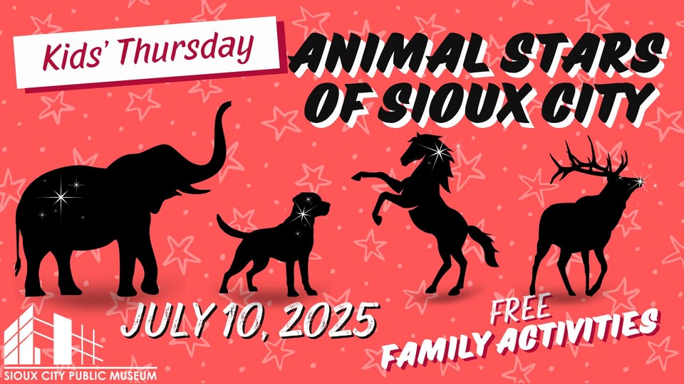 Kids’ Thursday: Animal Stars of Sioux City Kids’ Thursday: Animal Stars of Sioux City