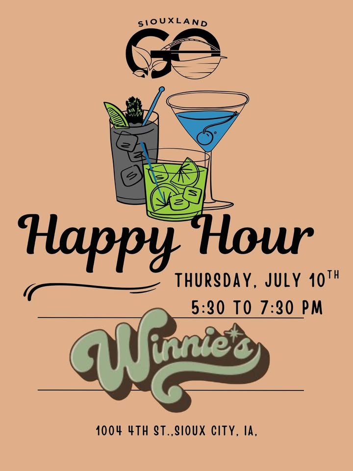 Siouxland GO’s July Happy Hour