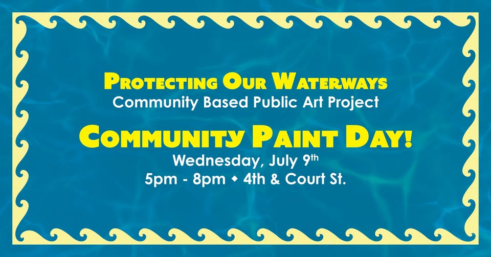 Community Paint Day! Protecting Our Waterways 2025 Community Paint Day! Protecting Our Waterways 2025