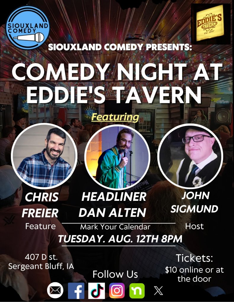 Comedy Night at Eddie's Tavern with Dan Alten