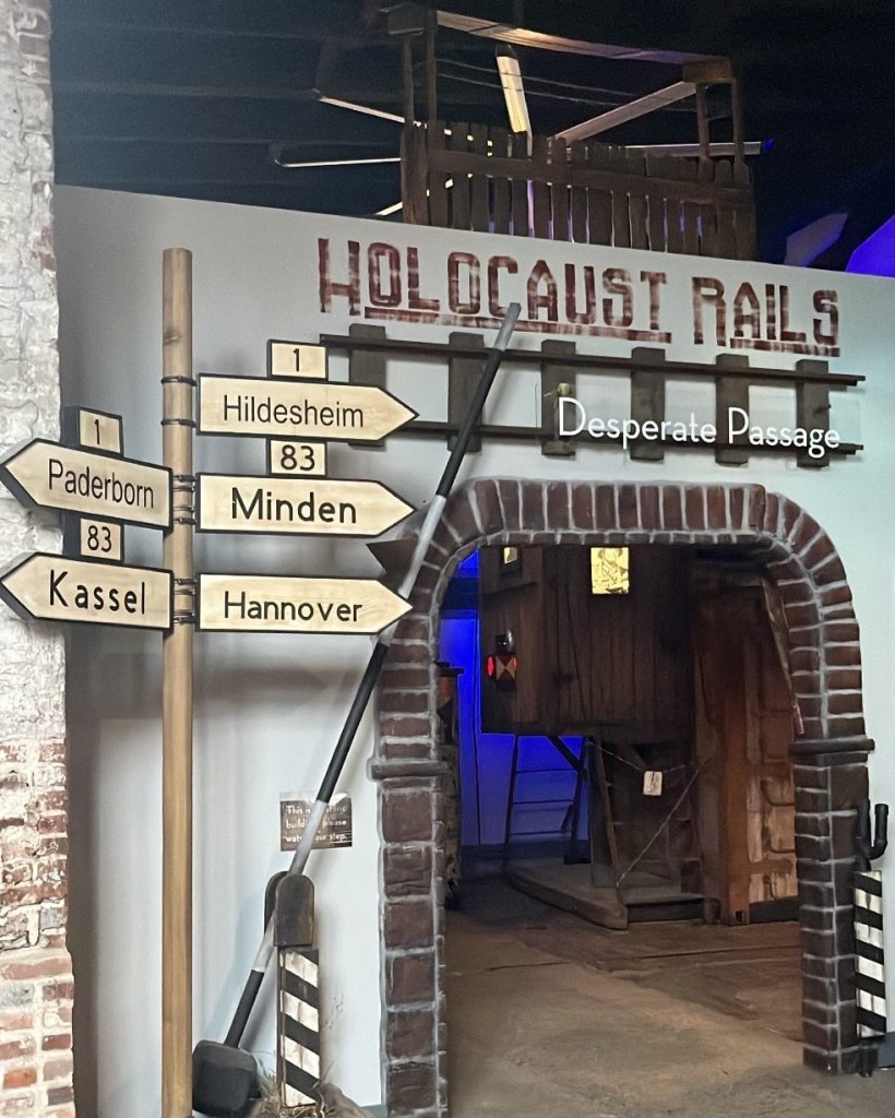Holocaust Rails Exhibit