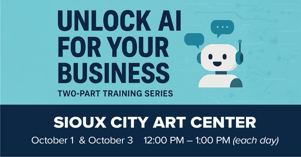 Unlock AI for your Business – 2 Part Training Session