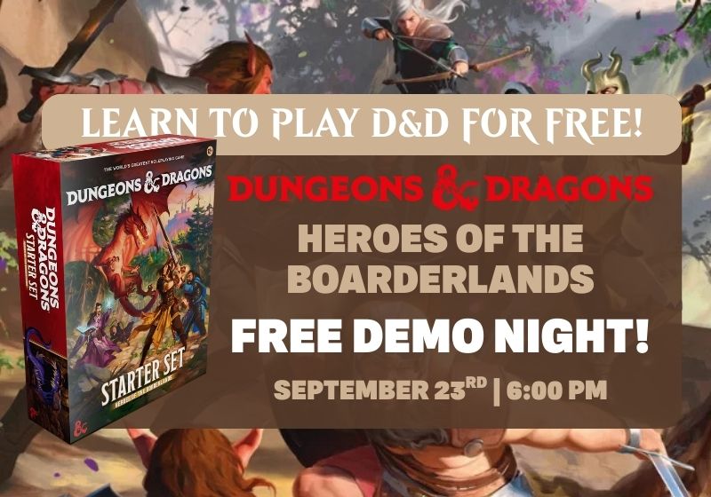 Free Demo of Heros of the Boarderlands & Starter Set