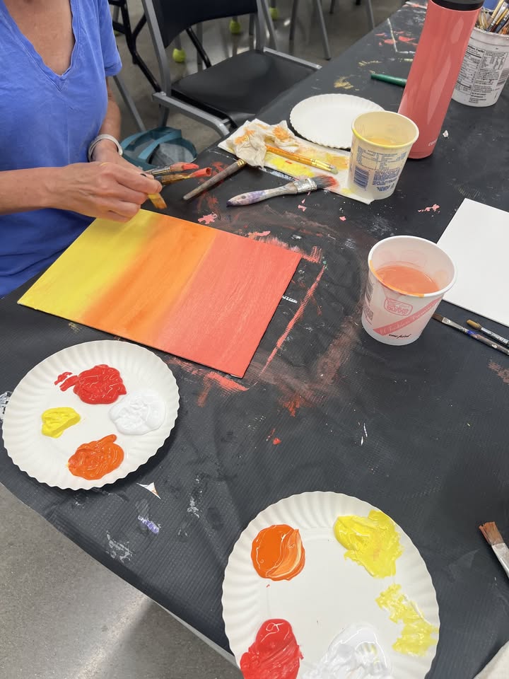 Guided Painting in the Studio with Lex Wurth