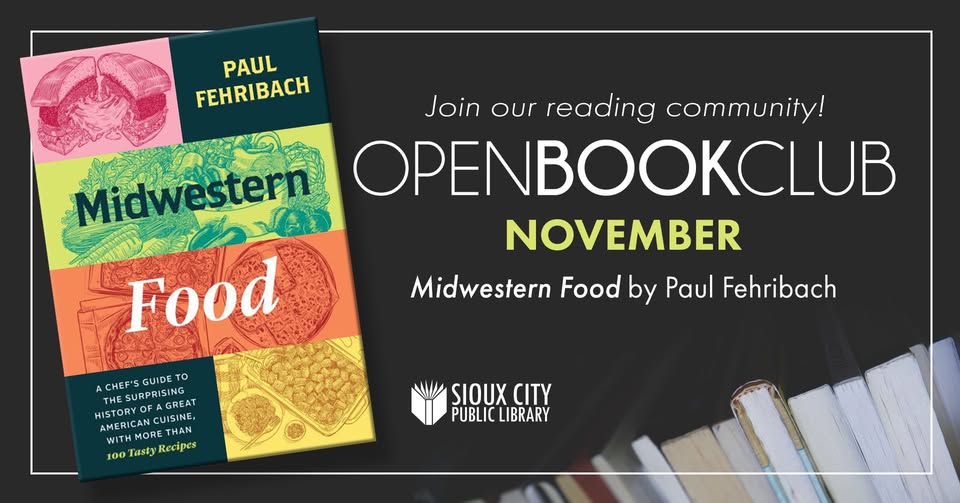 Open Book Club: Midwestern Food by Paul Fehribach