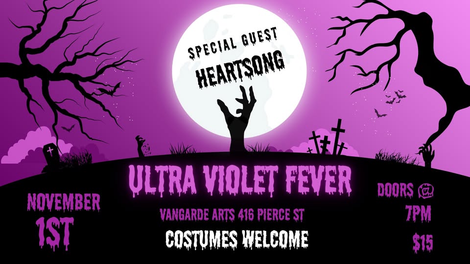 Ultra Violet Fever with Heartsong Ultra Violet Fever with Heartsong