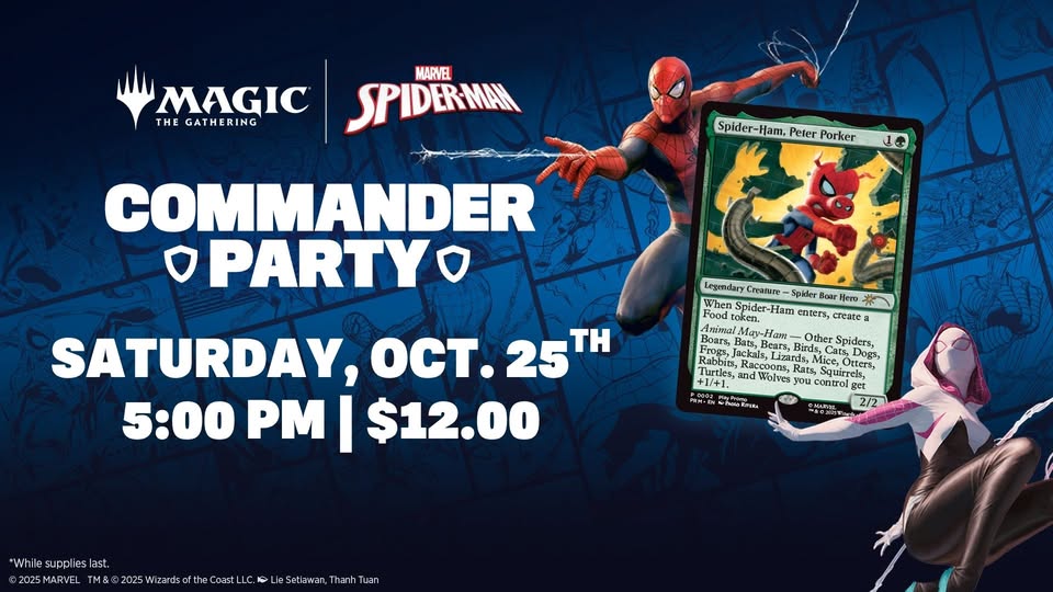 MTG | Spider-Man Commander Party MTG | Spider-Man Commander Party