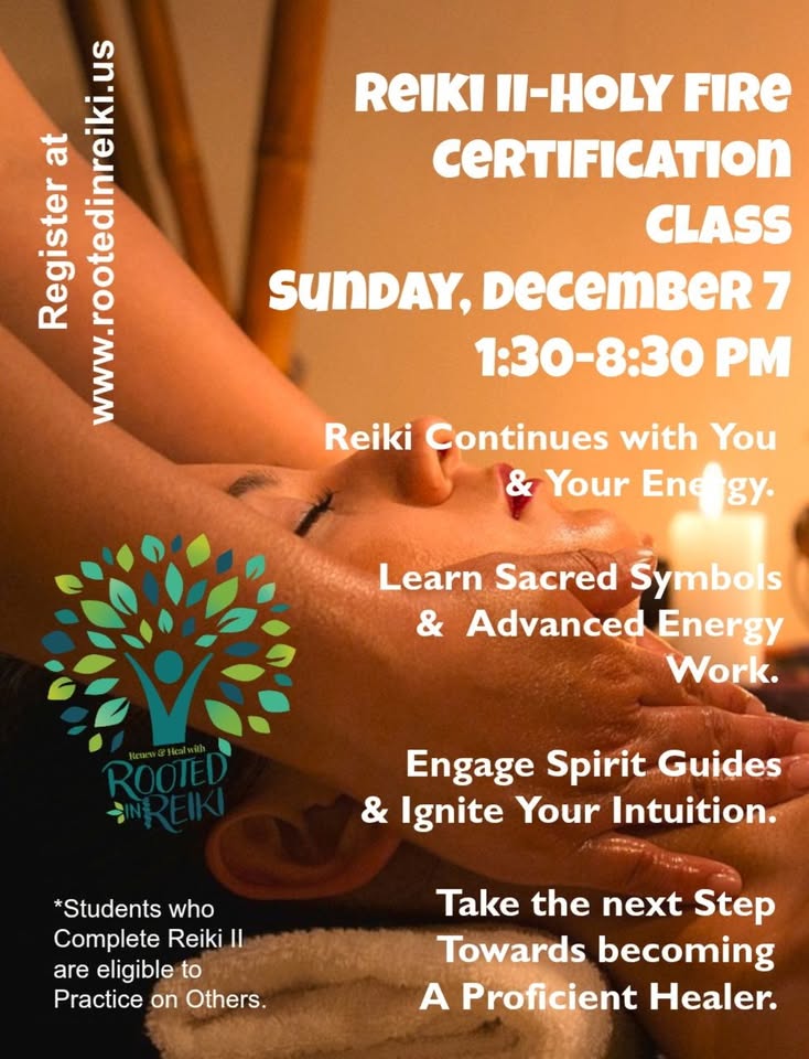 Reiki 2 Certification Class