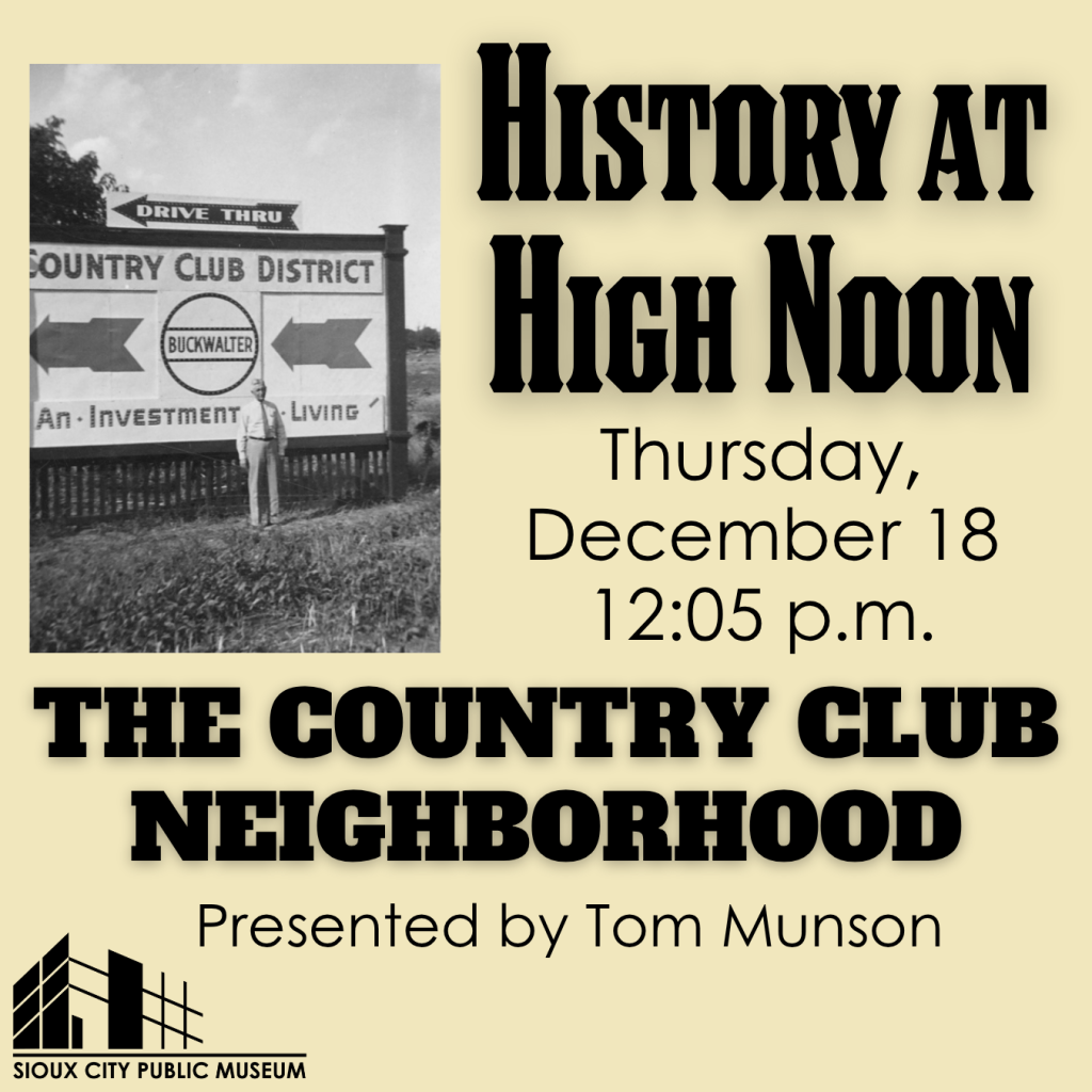 History at High Noon: The Country Club Neighborhood