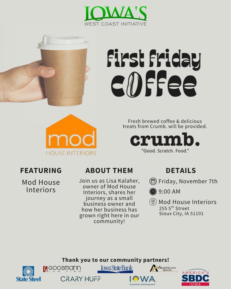 First Friday Coffee – November