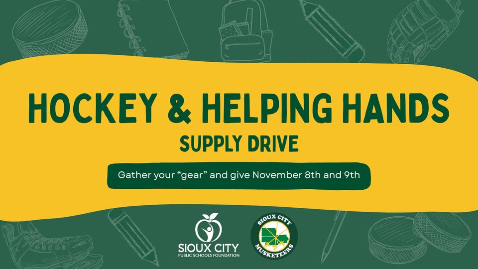 Hockey & Helping Hands Supply Drive