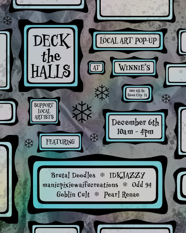 Deck the Halls! Local Art Pop-Up