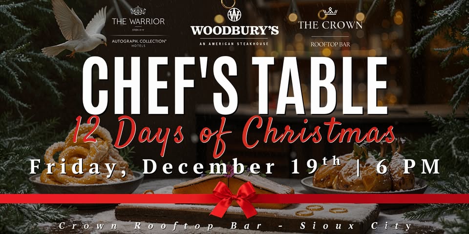 Chef’s Table: 12 Days of Christmas – an Immersive Five Course Tasting