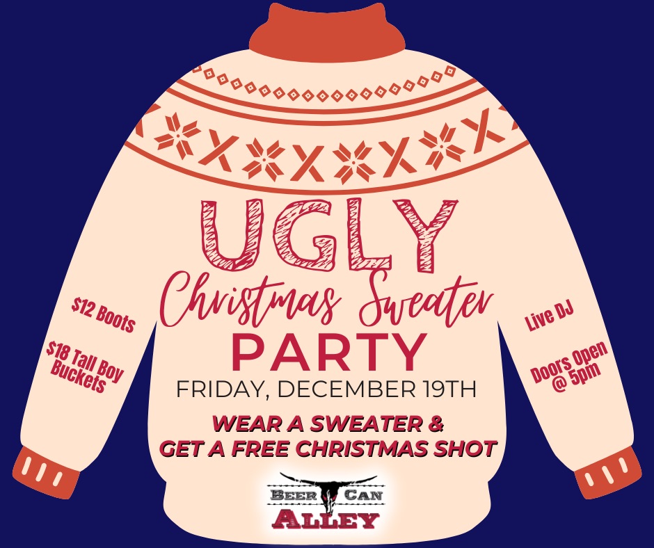 Beer, Boots, and Ugly Christmas Sweaters