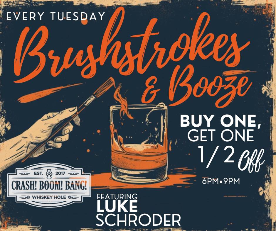 Live Painting with Luke Schroder