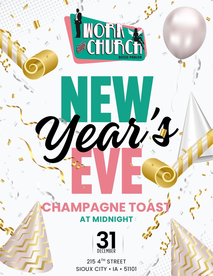 New Year’s Eve at Work & Church