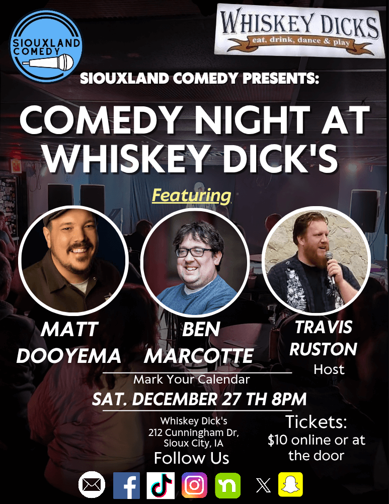 Comedy Night with Ben Marcotte and Matt Dooyema