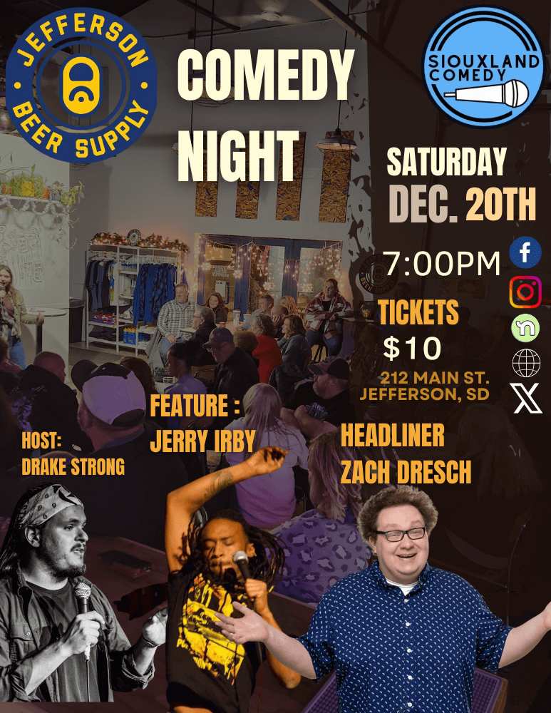 Comedy Night with Zach Dresch and Jerry Irby