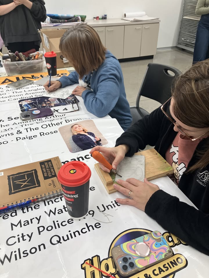 Printmaking Art Class