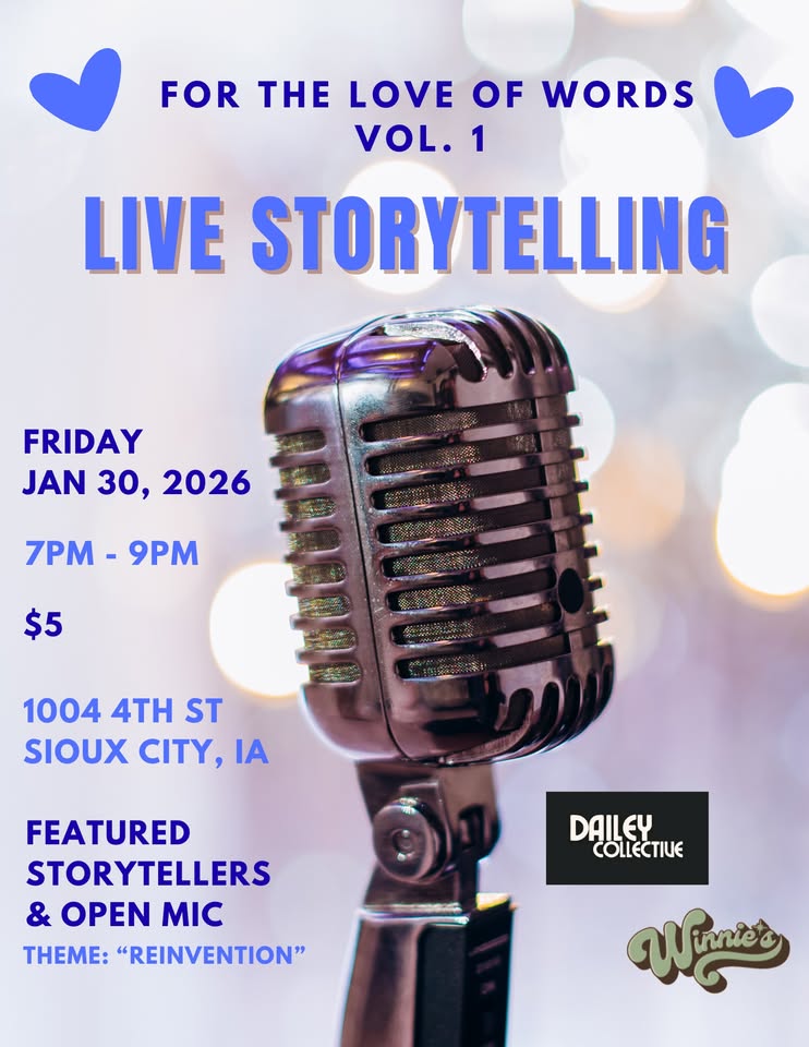 For the Love of Words Vol. 1: Live Storytelling