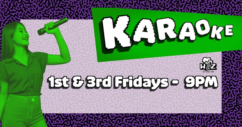 Karaoke Night at The Warp Zone