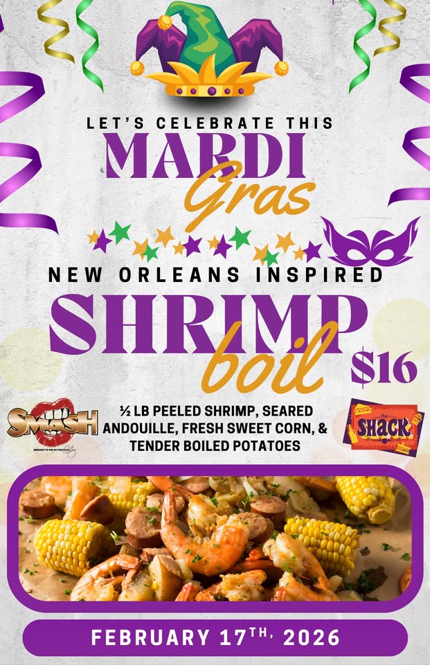 Fat Tuesday Shrimp Boil