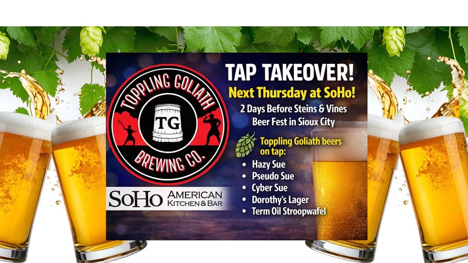 Toppling Goliath Tap Takeover