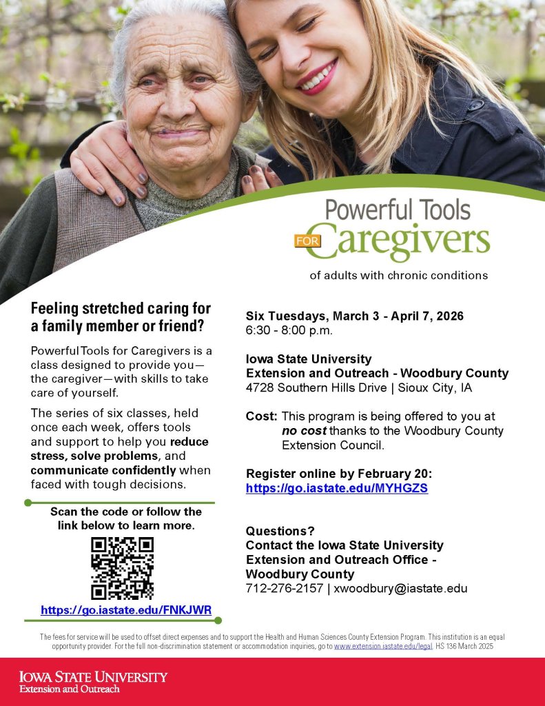 Powerful Tools for Caregivers - Adults with chronic conditions