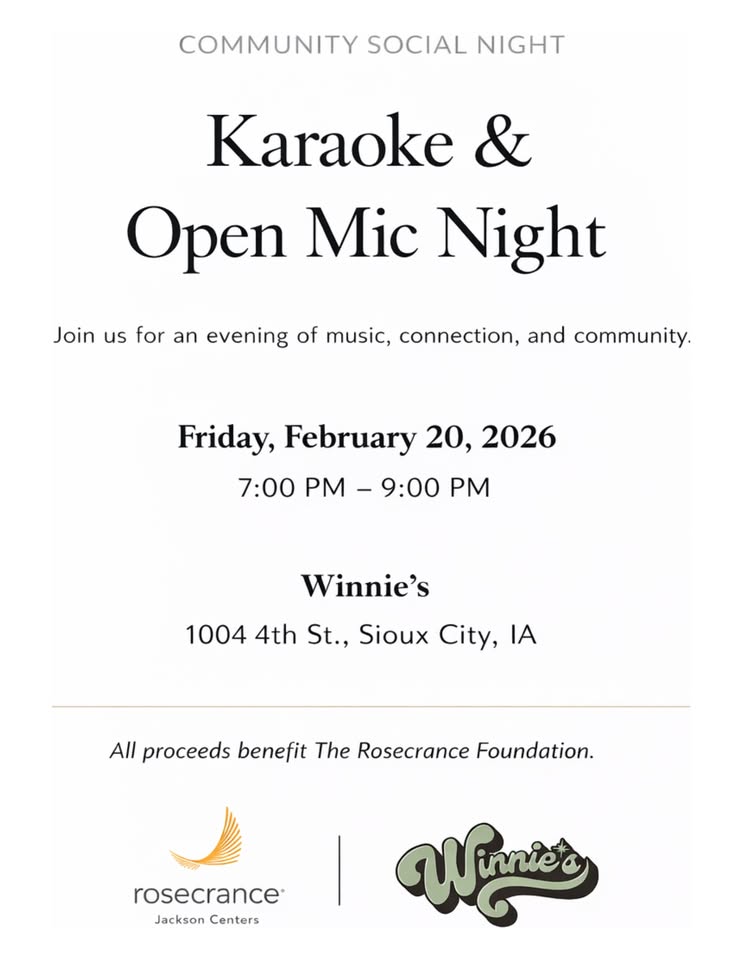 PLC Social: Karaoke & Open Mic